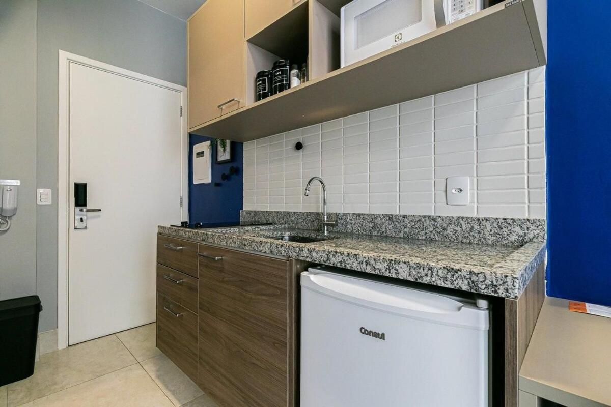 Ferienwohnung Novo E Rustico Studio No Centro-Sp/Metro Luz São Paulo Exterior foto